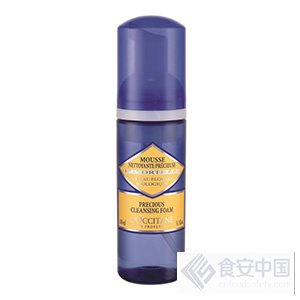 欧舒丹蜡菊活颜洁面泡沫