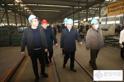 市委书记滕海强一行莅临公司视察调研