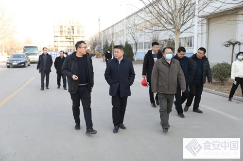 市委书记滕海强一行莅临公司视察调研